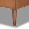Baxton Studio Seren Mid-Century Dark Grey Fabric Upholstered and Walnut Brown Finished Wood Platform Bed-Twin 191-11534-11158-ZORO - alternate 9